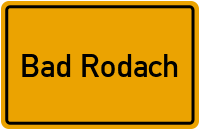 Nach Bad Rodach reisen